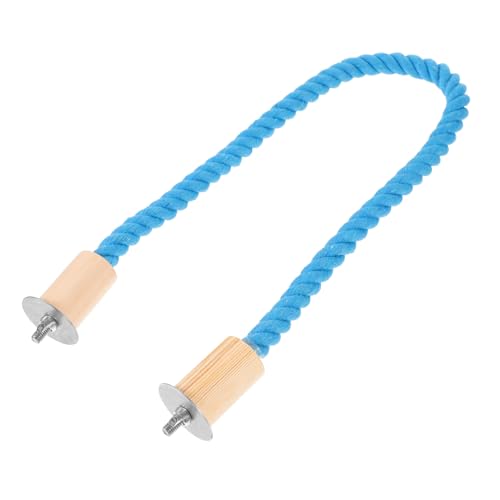 Totority Parrot Rope Perch Baumwoll-sitzstange Mit Vielseitiger Anwendung Für Vögel Als Spielzeug Und Kletterhilfe Für Papageien Und Wellensittiche von Totority
