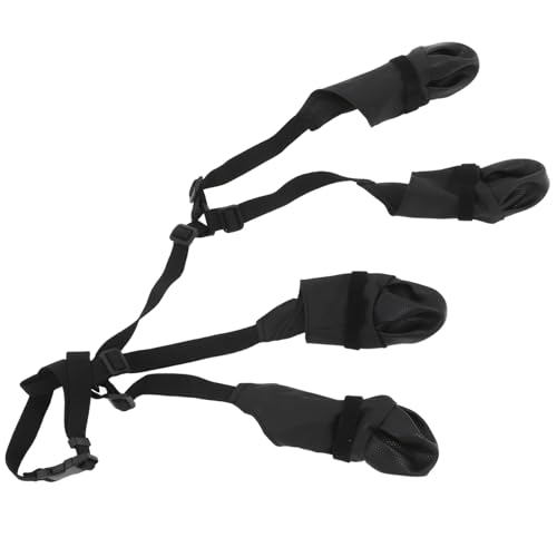 Totority Pet Anti-Slip-Regenstiefel Winterschuhe Für Hunde Nicht Schlupfhafte Hundeschuhe Wanderschuhe Für Hunde Hundestiefel Zum Wandern Hundestiefel-Leggings Hundeschnee Schwarz Polyester Totority Pet Anti-Slip-Regenstiefel Winterschuhe Für Hunde Nicht Schlupfhafte Hundeschuhe Wanderschuhe Für Hunde Hundestiefel Zum Wandern Hundestiefel-Leggings Hundeschnee Schwarz Polyester von Totority
