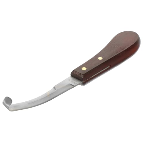 Totority Professionelles Hufmesser aus Ergonomisches Hufwerkzeug für Präzises Trimmen Kompakt und Benutzerfreundlich für Pferde Rinder und Langlebig und Robust Totority Professionelles Hufmesser aus Ergonomisches Hufwerkzeug für Präzises Trimmen Kompakt und Benutzerfreundlich für Pferde Rinder und Langlebig und Robust von Totority