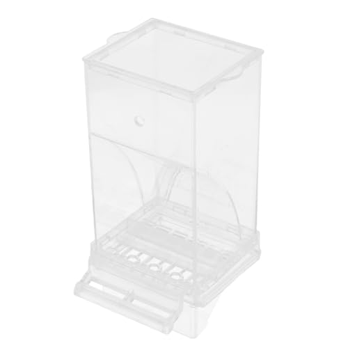 Totority Vogelfütterer Kleiner Vogelhäuschen Futterspender Für Papageien Papagei Futterautomat Auslaufsicherer Futterspender Papageientrinker Futternapf Für Vögel Abs Transparent Totority Vogelfütterer Kleiner Vogelhäuschen Futterspender Für Papageien Papagei Futterautomat Auslaufsicherer Futterspender Papageientrinker Futternapf Für Vögel Abs Transparent von Totority