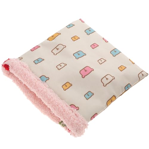 Totority Warmer Haustier Schlafsack für Kleintiere Kuschelige Schlafmatte für Hamster Meerschweinchen und Andere Kleine Haustiere Zufällige für Gemütliche Totority Warmer Haustier Schlafsack für Kleintiere Kuschelige Schlafmatte für Hamster Meerschweinchen und Andere Kleine Haustiere Zufällige für Gemütliche von Totority