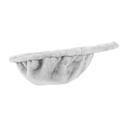 Totority katzenkratzbaum katzenkorb Katzen zubehör katzenzubehör katzenbett hängematte Hängendes Korbbett für Haustiere Katzenkletternest Ersatz für den Kratzbaumkorb Flanell Light Grey von Totority
