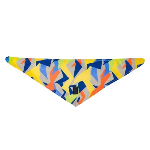 TOTTO Hundehalstuch, Größe M, doppelseitig, mit unterschiedlichem Druck, Zubehör für Hunde, aus 100% Polyester, robust und langlebig, leicht zu reinigen, Geommax-Druck, Grün und Mehrfarbig TOTTO Hundehalstuch, Größe M, doppelseitig, mit unterschiedlichem Druck, Zubehör für Hunde, aus 100% Polyester, robust und langlebig, leicht zu reinigen, Geommax-Druck, Grün und Mehrfarbig von Totto