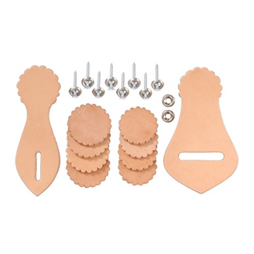 Western Sattel Leder--Set, Light Oil von Tough 1