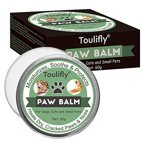 Toulifly Paw Balm, Paw Soother Cream, Nasen und Haut Balsam für Hunde & Katzen | Feuchtigkeitscreme zur Reparatur von Trockener und Rissiger Haut | Für Die Haut Ihrer Haustiere und Deren Pfoten von Toulifly