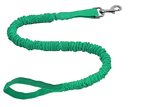 TowWhee - Super elastische Bungee-Hundeleine – leicht, perfekter Widerstand für Hunde (132,1 cm – 431,8 cm) Komfort und Sicherheit Trainingsleine (grün) von TowWhee