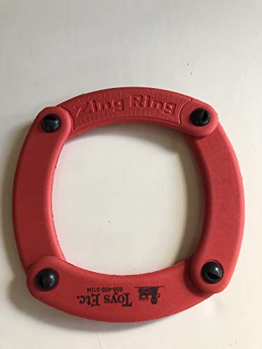 Zing Ring Jr. Fliegendes Spielzeug, verschiedene Farben, nur ein Stück von Toysmith