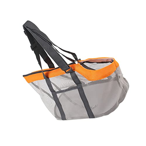 1Stück Haustierträger Atmungsaktive Welpenhandtasche Verstellbarem Schultergurt für Reisen und Camping für Haustiere von Toyvian