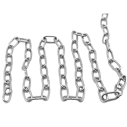 1Stück Hundekette Hochleistungs Hebekette für Haustiere Sicherheitskette aus Vielseitig Einsetzbar für Industrie 1Stück Hundekette Hochleistungs Hebekette für Haustiere Sicherheitskette aus Vielseitig Einsetzbar für Industrie von Toyvian