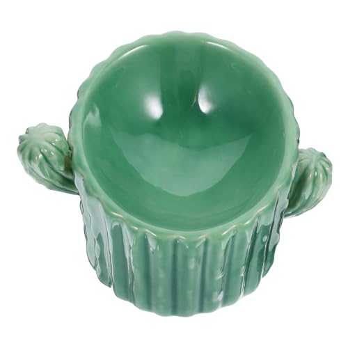 1Stück Keramische Haustier Fütterungsschüssel für Katzen und Erhöhte mit Rutschfester Unterlage und Elegantem Design für Gesunde Fütterung von Toyvian