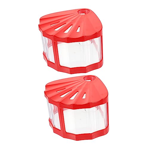 2 Stück Kleines Aquarien mit LED Beleuchtung Mini Tanks für Reptilien und Dekoration für Wohnzimmer Schlafzimmer und Hochzeiten 2 Stück Kleines Aquarien mit LED Beleuchtung Mini Tanks für Reptilien und Dekoration für Wohnzimmer Schlafzimmer und Hochzeiten von Toyvian