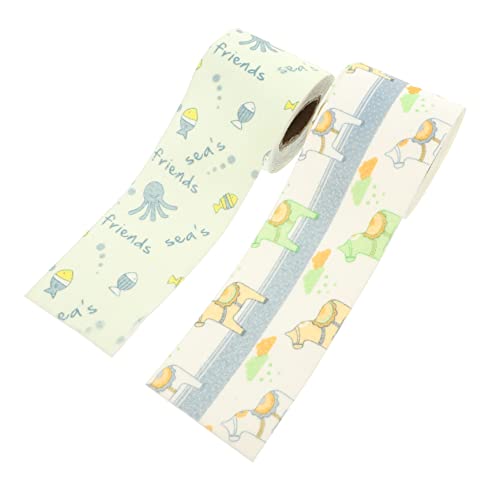 2Rollen Skid Band für Hamster Laufrad Nageltrimmer Streifen für Kleine Haustiere für Fitnessräder und Laufspielzeuge Robust und Langlebig von Toyvian