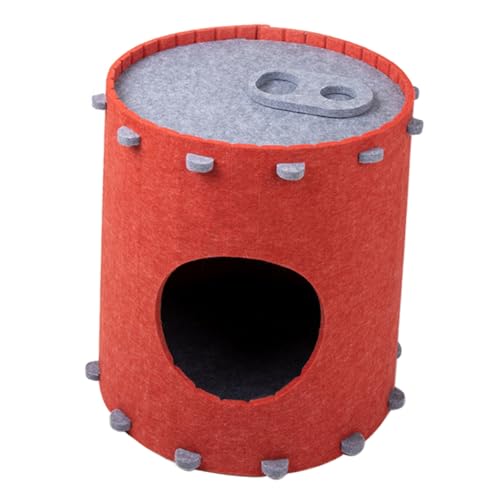 Felt Cat Kitten House Abnehmbares Katzenhaus aus Filz Universelles Schlafnest für Katzen und Kätzchen und Vielseitig für Jahreszeiten Felt Cat Kitten House Abnehmbares Katzenhaus aus Filz Universelles Schlafnest für Katzen und Kätzchen und Vielseitig für Jahreszeiten von Toyvian