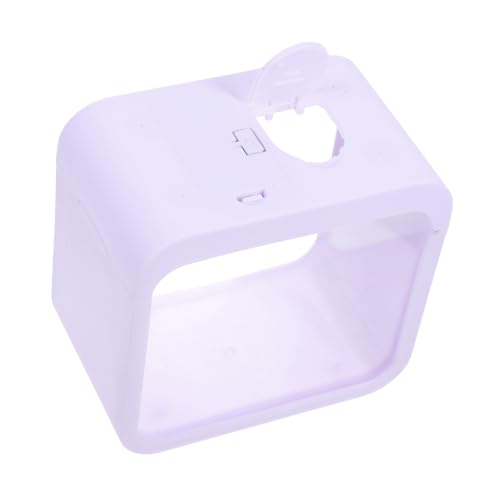 Mini Betta Fischtank mit LED Beleuchtung Kompaktes Desktop Aquarium für Kleine Fische Garnelen für Wohnräume Langlebig und Pflegeleicht von Toyvian