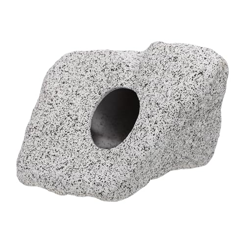 Shrimp Hiding Cave für Aquarien Kompakte Dekoration aus Hochwertigem für Garnelen und Fische und Langlebig Sorgt für Natürliche Wasserlandschaft von Toyvian