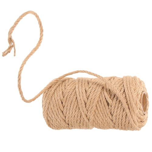 Toyvian Sisal-Seil Für Katzenkratzbaum Robustes Natürliches Seil Zur Erneuerung Und DIY-projekten Für Kratzsäulen Klettermöglichkeiten Und Handarbeiten von Toyvian