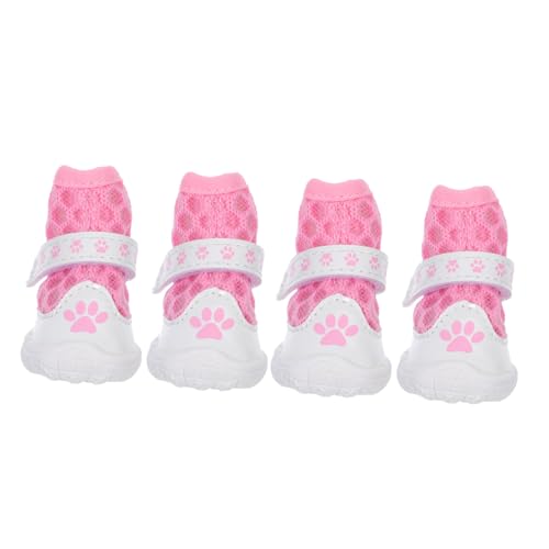 Toyvian 1 Satz Atmungsaktive Dog Boots für rutschfeste Pfotenschutzschuhe für Heiße Gehwege für Outdoor Aktivitäten und mit Ihrem Haustier Toyvian 1 Satz Atmungsaktive Dog Boots für rutschfeste Pfotenschutzschuhe für Heiße Gehwege für Outdoor Aktivitäten und mit Ihrem Haustier von Toyvian