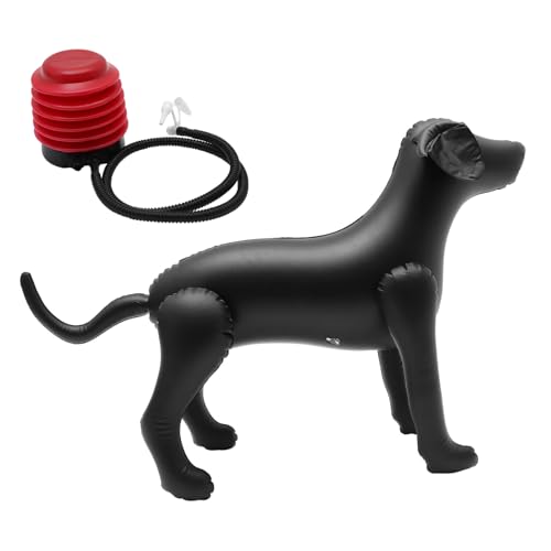 Toyvian 1 Satz Ausstellungsmodell für Haustierbekleidung schaufensterpuppe maneküre- Set Dog Accessories dogge Sprengpuppe klein aufblasbarer Hund Ausstellungsmodell für Hundekleidung PVC von Toyvian