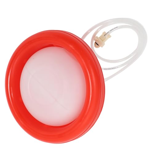 Toyvian 1 Satz Automatische Tränke Für Hühner Trinkbrunnen Für Hühner Entenwasserer Wasserdichter Hühnerfutterautomat Futterautomat Für Hühner Geflügelfutterhäuschen Wachtelwasserer Pp Rot von Toyvian