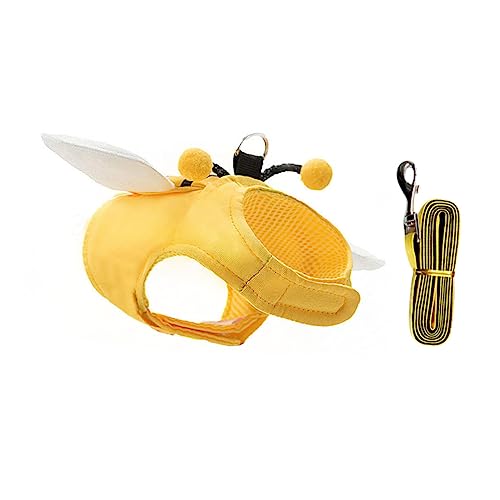 Toyvian 1 Satz Einstellbares Brustgeschirr mit Leine für Kleine und Katzen Atmungsaktives Leichtes und Flexibles Geschirr für Outdoor Aktivitäten Sicher und Bequem Anzulegen und Abzunehmen von Toyvian