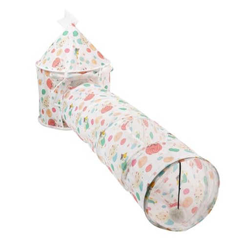 Toyvian 1 Satz Faltbares Katzenzelt mit Tunnel Kreatives Katzenspielzeug Set für Katzen und Kätzchen Bedruckt mit Süßem Design für Verstauen und Überall Mitzunehmen Toyvian 1 Satz Faltbares Katzenzelt mit Tunnel Kreatives Katzenspielzeug Set für Katzen und Kätzchen Bedruckt mit Süßem Design für Verstauen und Überall Mitzunehmen von Toyvian