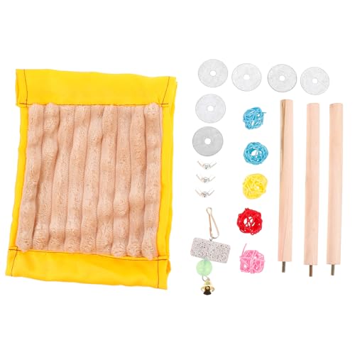 Toyvian 1 Satz Hängematte für Kleintiere Wärmendes Schlafbett für Hamster Wellensittiche Andere Teiliges Bunten für Wintermonate und Gemütliche Ruhezeiten Toyvian 1 Satz Hängematte für Kleintiere Wärmendes Schlafbett für Hamster Wellensittiche Andere Teiliges Bunten für Wintermonate und Gemütliche Ruhezeiten von Toyvian