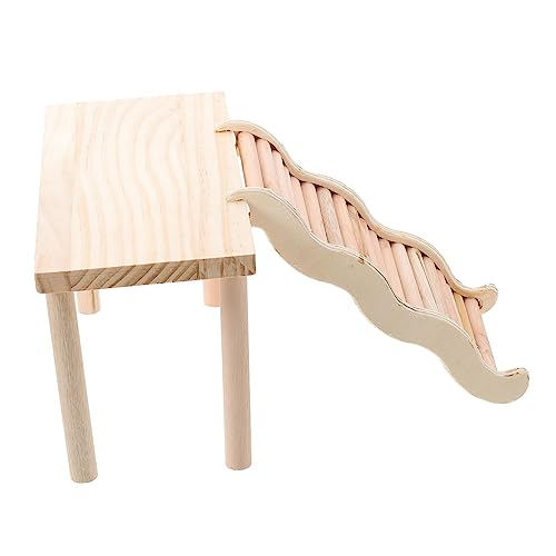 Toyvian Hamster Plattform Spielzeug Satz aus Holz Kletterleiter und Spielplattform für Kleine Haustiere Fördert Gesundheit und Spaß Geeignet für Hamster Chinchillas und Kleintiere Toyvian Hamster Plattform Spielzeug Satz aus Holz Kletterleiter und Spielplattform für Kleine Haustiere Fördert Gesundheit und Spaß Geeignet für Hamster Chinchillas und Kleintiere von Toyvian