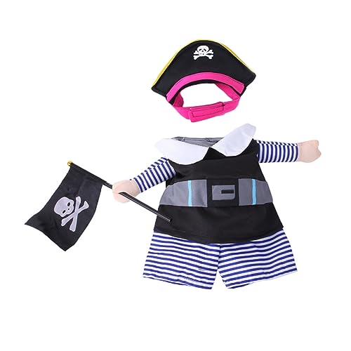 Toyvian 1 Satz Haustierpiratenanzug Hallo Ups Party Katzenmütze Hochzeit Hüte Zubehör Klein Katzenhut Für Katzen Hund Motorhaube Groß Interessantes Katzenkostüm Polyester von Toyvian