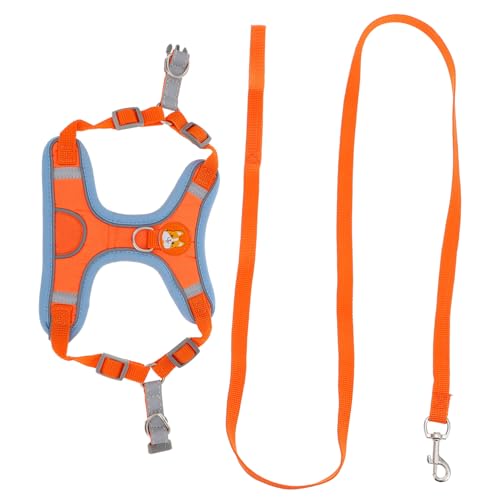 Toyvian 1 Satz Hundegeschirr Klein Züchten Geschirr Für Hunde Welpe Gehen Und Leine Führen XXX Haustier Weste Körperpflege Outdoor-hundeversorgung Tuch Orange Toyvian 1 Satz Hundegeschirr Klein Züchten Geschirr Für Hunde Welpe Gehen Und Leine Führen XXX Haustier Weste Körperpflege Outdoor-hundeversorgung Tuch Orange von Toyvian