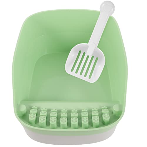Toyvian 1 Satz Katzenklo mit Großem Offene Katzentoilette für Kätzchen Praktische und Katzentoilette für Training für Katzenbesitzer Toyvian 1 Satz Katzenklo mit Großem Offene Katzentoilette für Kätzchen Praktische und Katzentoilette für Training für Katzenbesitzer von Toyvian