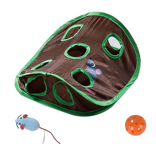 Toyvian 1 Satz Katzenspielzeug mit Tunnel und Interaktivem Ball Fördert Entdeckungslust und Spielvergnügen für Katzen und Sicher für Stundenlangen Spaß Toyvian 1 Satz Katzenspielzeug mit Tunnel und Interaktivem Ball Fördert Entdeckungslust und Spielvergnügen für Katzen und Sicher für Stundenlangen Spaß von Toyvian