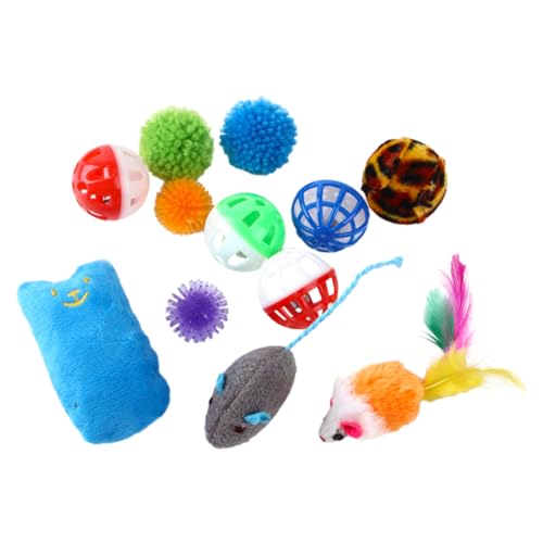 Toyvian 1 Satz Katzenspielzeugstreckkugel drinnen Liste Interaktives Katzenspielzeug Ball Plüsch Interaktives für Haustiere Haustier-Teaser- Plastik Toyvian 1 Satz Katzenspielzeugstreckkugel drinnen Liste Interaktives Katzenspielzeug Ball Plüsch Interaktives für Haustiere Haustier-Teaser- Plastik von Toyvian