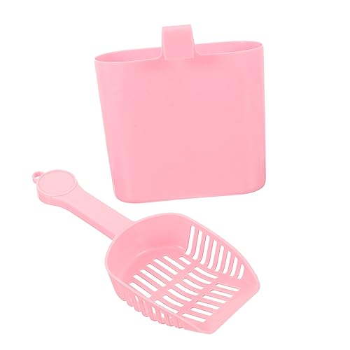 Toyvian 1 Satz Katzenstreu Schaufel Set aus Robustem Reinigungswerkzeug für Katzenbesitzer Leicht Ergonomisch und Effizient für Müheloses Säubern Katzentoilette von Toyvian