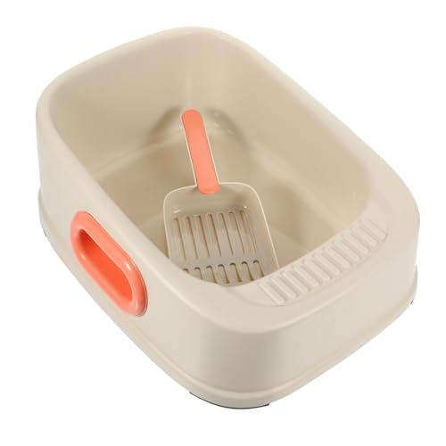 Toyvian 1 Satz Katzentoilette Katzensandpfanne Wurf Mülleimer Halbgeschlossenes Katzentöpfchen Pads Katzenklo katzenstreu Haustiertoiletten Toilettenartikel für Haustiere Plastik Toyvian 1 Satz Katzentoilette Katzensandpfanne Wurf Mülleimer Halbgeschlossenes Katzentöpfchen Pads Katzenklo katzenstreu Haustiertoiletten Toilettenartikel für Haustiere Plastik von Toyvian