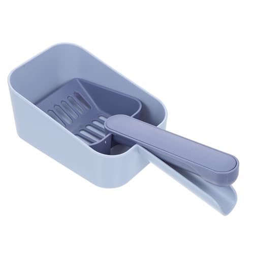 Toyvian 1 Satz Schaufel für Haustierstreu katzenklo zubehör cat Litter Shovel Katzenschaufel Verklumpung Haustier Katze katzenstreu Katzensandschaufel Poop-Filterschaufeln die Hüften Blue von Toyvian