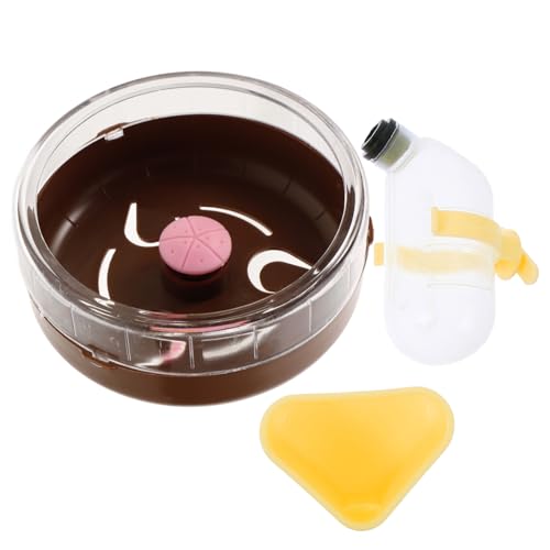Toyvian 1 Satz Teiliges mit Laufrad Futter und Trinkschale für Hamster Mäuse und Nagetiere Kompakt für Zuhause und Büro Toyvian 1 Satz Teiliges mit Laufrad Futter und Trinkschale für Hamster Mäuse und Nagetiere Kompakt für Zuhause und Büro von Toyvian