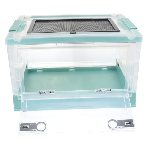 Toyvian 1 Satz Terrarium Hamster käfig Hamster cage Hamsterhaus Tier Transport Box Nagerkäfig drinnen Käfighamster meerschweinchen käfig Hamsterkäfig für Haustierratten Plastik Blue Toyvian 1 Satz Terrarium Hamster käfig Hamster cage Hamsterhaus Tier Transport Box Nagerkäfig drinnen Käfighamster meerschweinchen käfig Hamsterkäfig für Haustierratten Plastik Blue von Toyvian