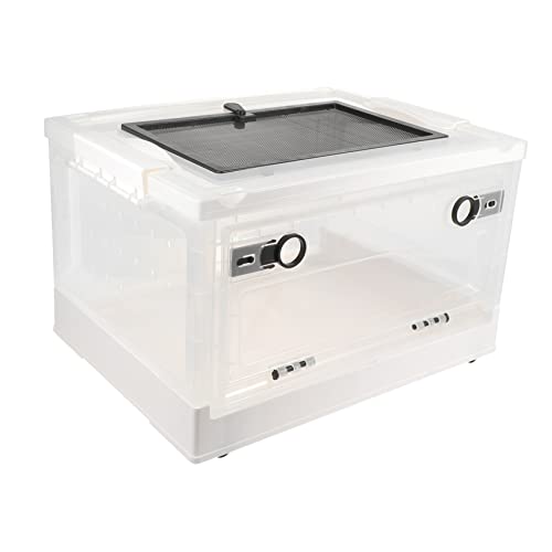 Toyvian 1 Satz Terrarium Hamster käfig Hamster cage Kleintierkäfig Tierpflege Hauskäfig für Meerschweinchen Käfige für Meerschweinchen Igel Inkubator für Haustierratten Plastik Weiß von Toyvian