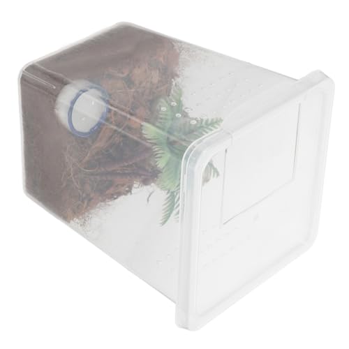 Toyvian Kleines Insekten Futter Zuchtsystem Transparente Spider Terrarium Box Für Haustier-Spinnen Einfache Reinigung Und Sicheres Gemütliches Habitat Für Kleine Insekten Und Spinnen Toyvian Kleines Insekten Futter Zuchtsystem Transparente Spider Terrarium Box Für Haustier-Spinnen Einfache Reinigung Und Sicheres Gemütliches Habitat Für Kleine Insekten Und Spinnen von Toyvian