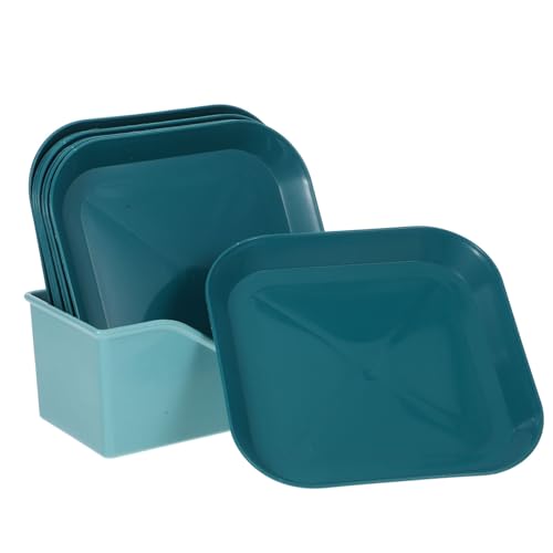 Toyvian 1satz Flacher Katzennapf Aus Hochwertigem Material rutschfest Und Ergonomisch Für Kleine Katzen Und Kurzbeinrassen Teiliges Mit Praktischem Untersetzer von Toyvian