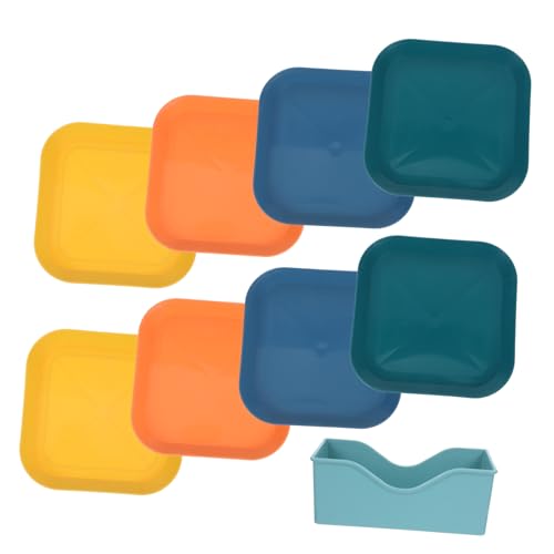 Toyvian 1 Set Katzennapf Katzenfutter Katzensnacks Teller Kätzchennäpfe Futternapf Flache Katzennäpfe Katzen Für Kleine Flache Schräge Katzennäpfe Tierfutternapf Katzenfutterspender von Toyvian