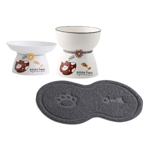 Toyvian 1 Set Katzennapf Mit Hohem Fuß Kätzchen Katzen Wassernapf Näpfe Mit Ständer Erhöhter Futternapf Hoch Für Draußen Für Hauskatzen Haustiernäpfe Für Katzen Klein Geneigt Toyvian 1 Set Katzennapf Mit Hohem Fuß Kätzchen Katzen Wassernapf Näpfe Mit Ständer Erhöhter Futternapf Hoch Für Draußen Für Hauskatzen Haustiernäpfe Für Katzen Klein Geneigt von Toyvian