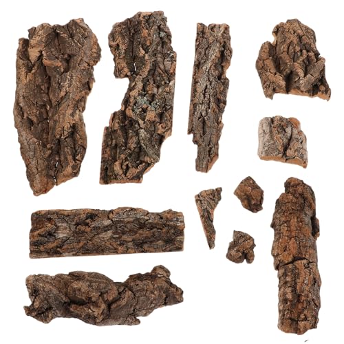 Toyvian 1 Set Korkrinde Für Reptilien Terrarium Dekoration Für Bartagamen Schlangen Schildkröten Und Einsiedlerkrebse – Aquarium Rindenversteck Toyvian 1 Set Korkrinde Für Reptilien Terrarium Dekoration Für Bartagamen Schlangen Schildkröten Und Einsiedlerkrebse – Aquarium Rindenversteck von Toyvian