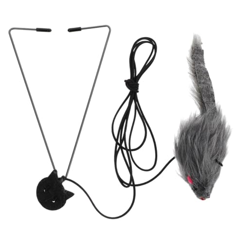 Toyvian Katzen Maus Spielzeug Zum Aufhängen Tür Haustierbedarf Katzen-neckspielzeug Für Haushalt Interessanter Kunststoff Katze Interaktive Spielzeug Mit Verstellbarer Schnalle Toyvian Katzen Maus Spielzeug Zum Aufhängen Tür Haustierbedarf Katzen-neckspielzeug Für Haushalt Interessanter Kunststoff Katze Interaktive Spielzeug Mit Verstellbarer Schnalle von Toyvian
