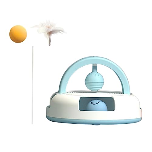Toyvian 1 Set Lustiges Katzenspielzeug Katzenspielzeug Katzenangel Rotierendes Für Katzen Kätzchen Für Hauskatzen Kätzchen Unterhaltsames Katzenaktivitätsspielzeug Für Katzen von Toyvian