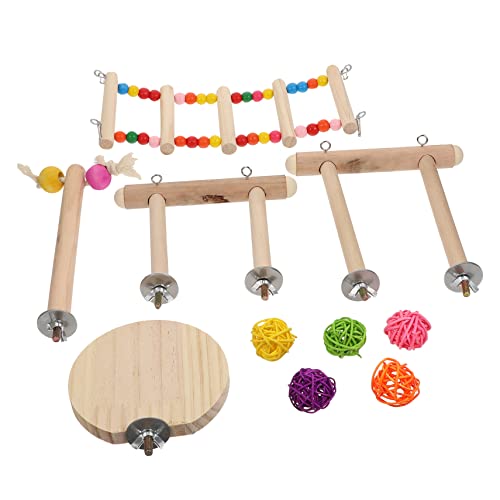 Toyvian Vogel Spielzeug Für Papageien Mit Kauen Spielzeug Und Stehendem Rack Zum Klettern Und Spielen Für Haustiere Toyvian Vogel Spielzeug Für Papageien Mit Kauen Spielzeug Und Stehendem Rack Zum Klettern Und Spielen Für Haustiere von Toyvian