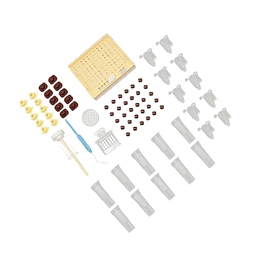 Toyvian 1 Set Yu Suit Bienenkästen Bienenzellenbecher Set Imkereizubehör Kultivierungssets Inkubator Für Die Königinnenzucht Bieneninkubator Starter Bienenbedarf Und Ausrüstung Imkerei von Toyvian