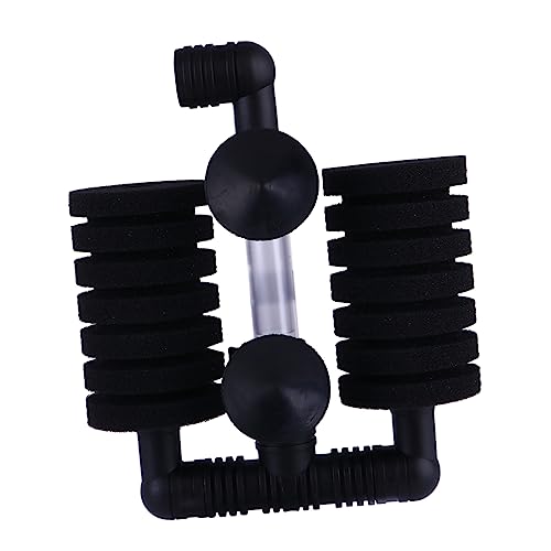 Toyvian 1 Stück Biochemischer Schwammfilter für Aquarien Luftpumpe Langlebig mit Drehbarem für Zucht Sekundärer Filter Toyvian 1 Stück Biochemischer Schwammfilter für Aquarien Luftpumpe Langlebig mit Drehbarem für Zucht Sekundärer Filter von Toyvian