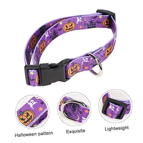 Toyvian 1 Stück Halloween Haustierhalsband Verstellbares Leichtes Hundehalsband mit Festlichem Design für Halloween Dekoration und für Ihre Pelzigen Freunde Toyvian 1 Stück Halloween Haustierhalsband Verstellbares Leichtes Hundehalsband mit Festlichem Design für Halloween Dekoration und für Ihre Pelzigen Freunde von Toyvian
