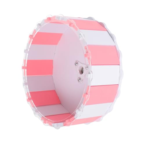 Toyvian 1 Stück Hamster Laufrad für Hamster für Kleine Haustiere Fördert Aktivität und Muskelaufbau Farblich Ansprechend und Weiß von Toyvian